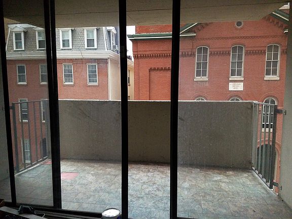 Sliding Glass doors to balcony
