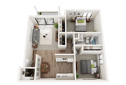 Floor plan 2WD