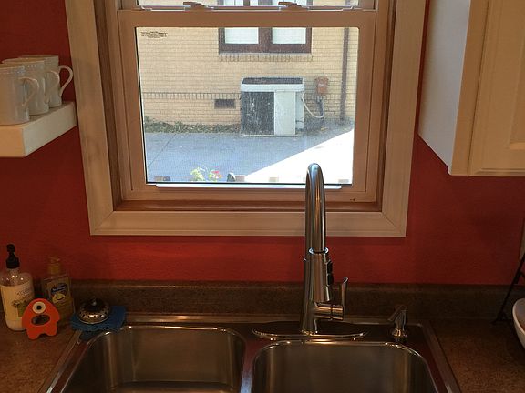 View from kitchen sink
