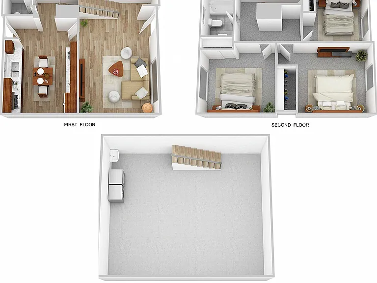 3 Bedroom 1.5 Bath Floorplan 3 Bedroom 1.5 Bath Floorplan