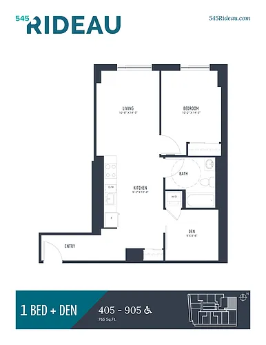 Floor plan 605
