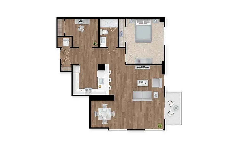 Floor plan A1I