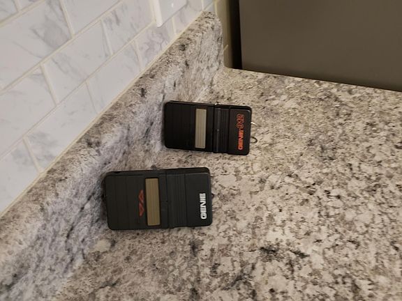 Two garage openers