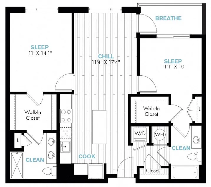 Floor plan B08
