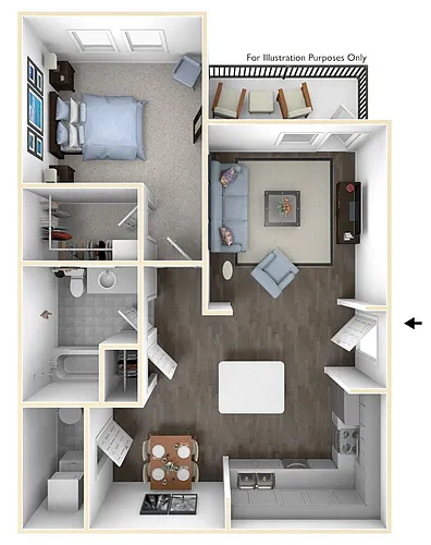 Floor plan Cypress
