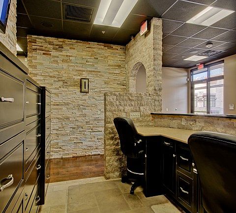 RECEPTIONIST WORK SPACE