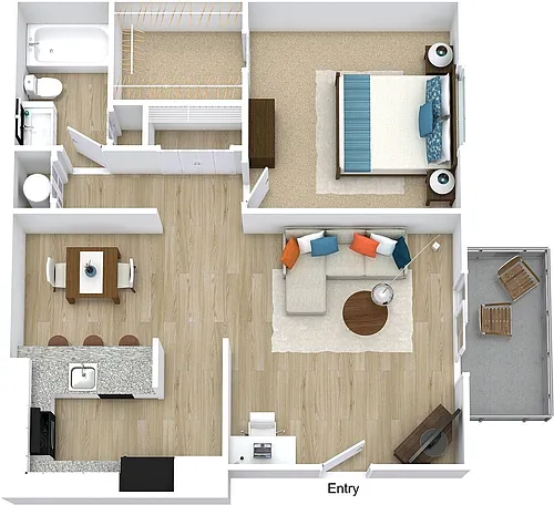 Floor plan A1
