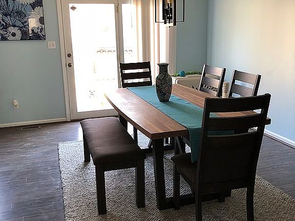 Dining Room & Backdoor