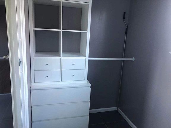 Master bedroom walk-in closet