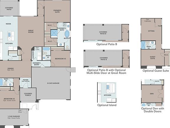 Experience luxury in residential architecture with this elegantly designed single-family home layout