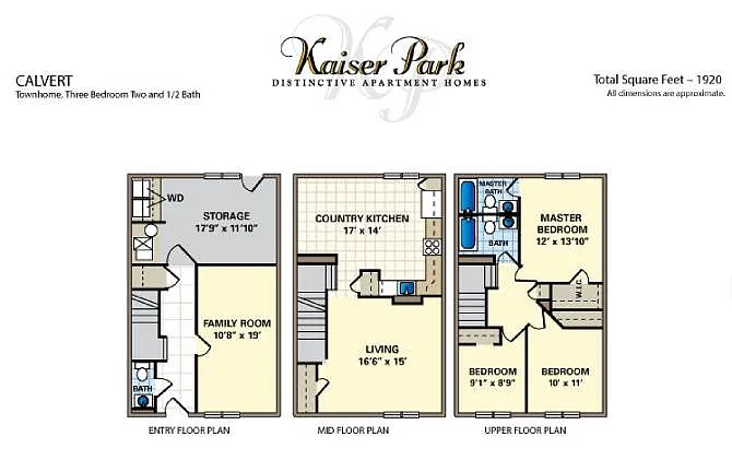 Floor plan Calvert