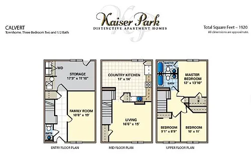 Floor plan Calvert