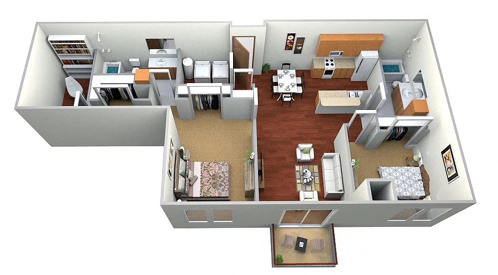 Floor plan G