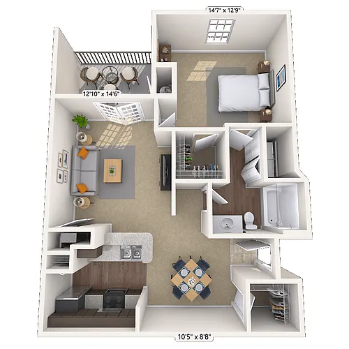 Floor plan Hancock
