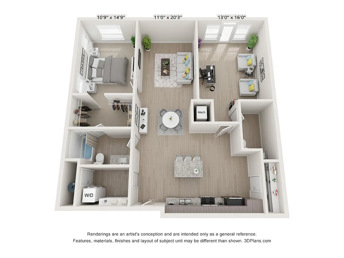 Floor plan LW2
