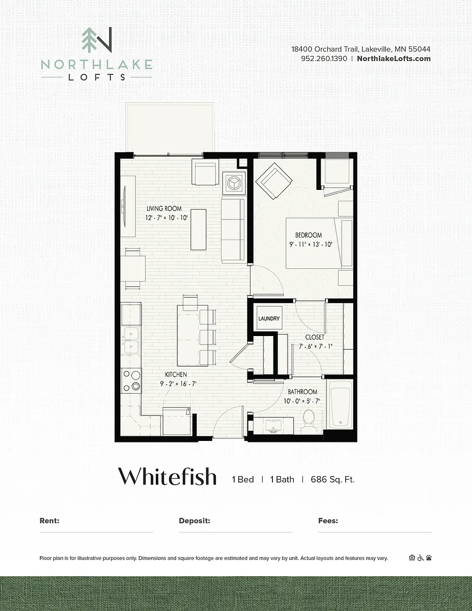 Floor plan Whitefish