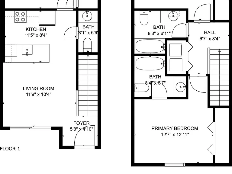 3 Bedroom/2.5 Bathroom only 1/2 Mile from IU Stadium — Photo 6