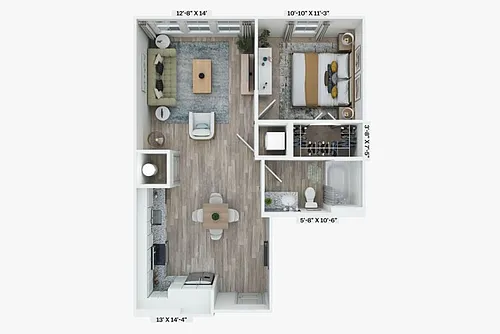 Floor plan A1