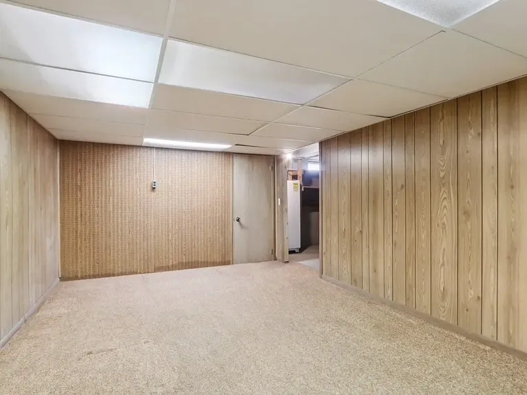 Lower level rec room.
