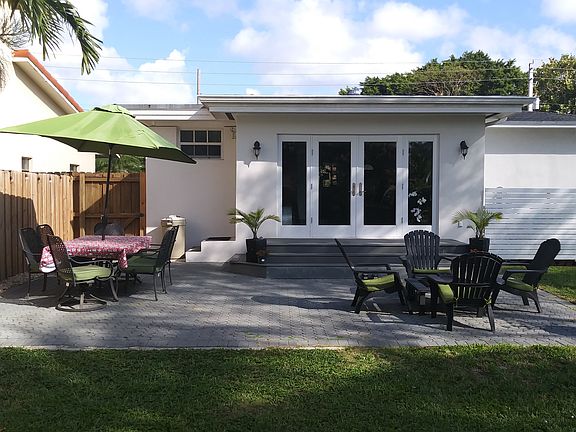 Backyard facing the house