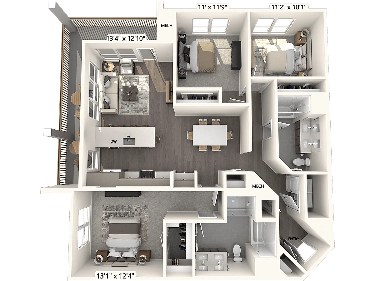 Floor plan CM05.4