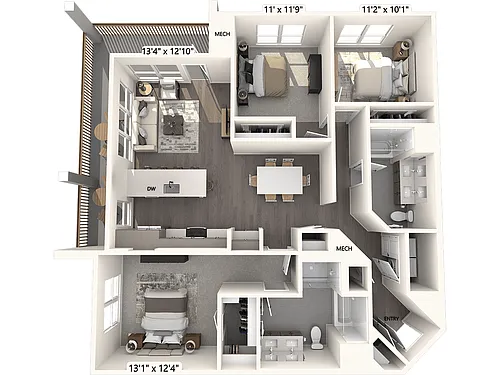 Floor plan CM05.4