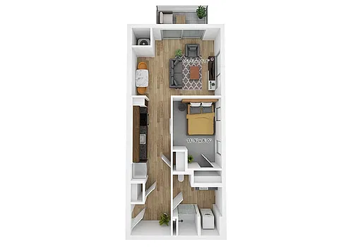 Floor plan Alcove-C