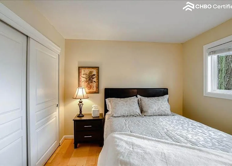 Bedroom 1 with large closet