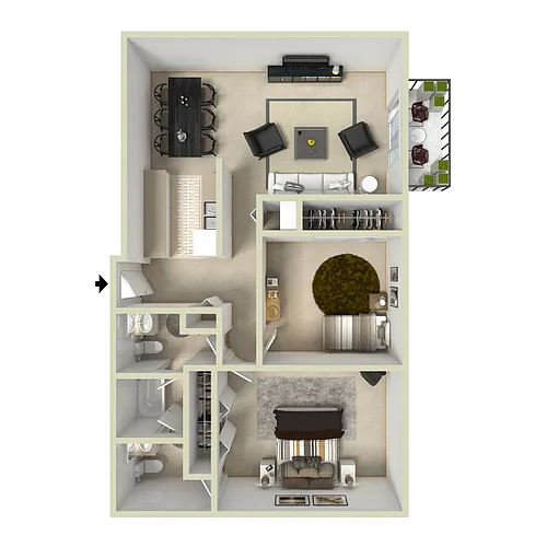 Floor plan Redrock