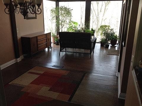 Atrium w/beautiful wooded views