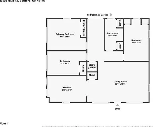 3 bed, 2.0 bath, 1400 sqft, $1,645 — Photo 2