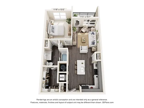 Floor plan A1