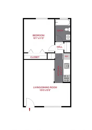 Floor plan A1