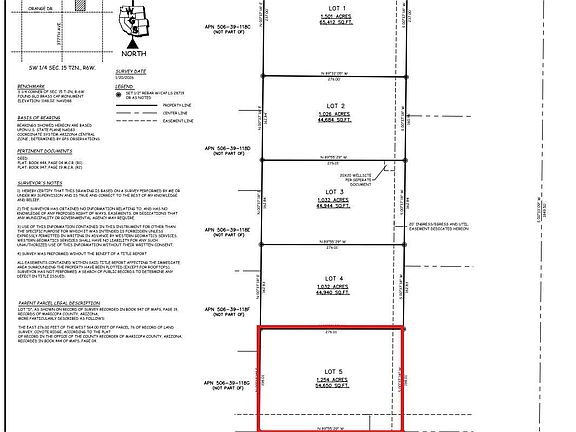 4th image of 376XX W Orange Drive Lot 5