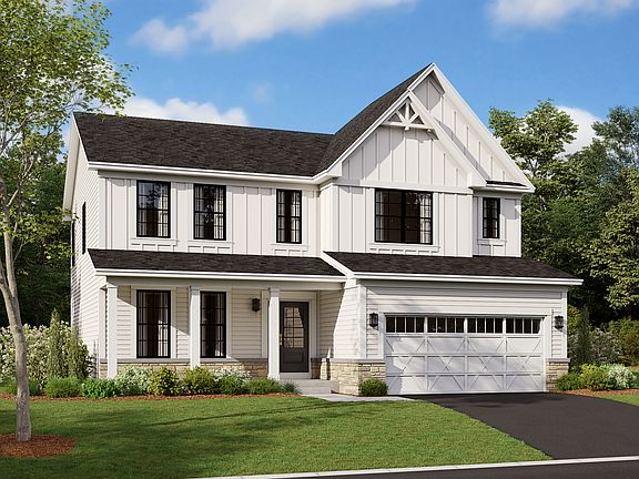 Cahill Elevation Urban Farmhouse