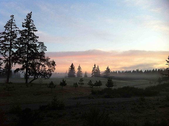 View out front onto the "Home Golf Course"