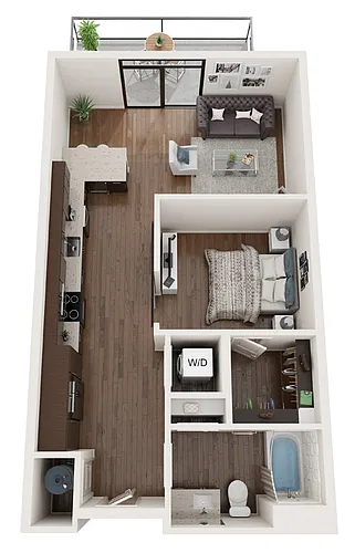 Floor plan E1