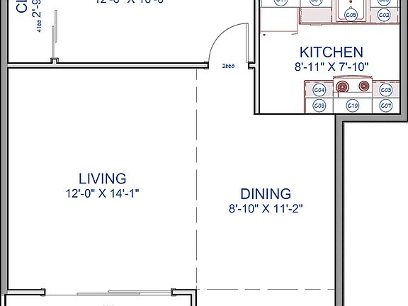 2nd image of 829 S 2nd Ave APT 9