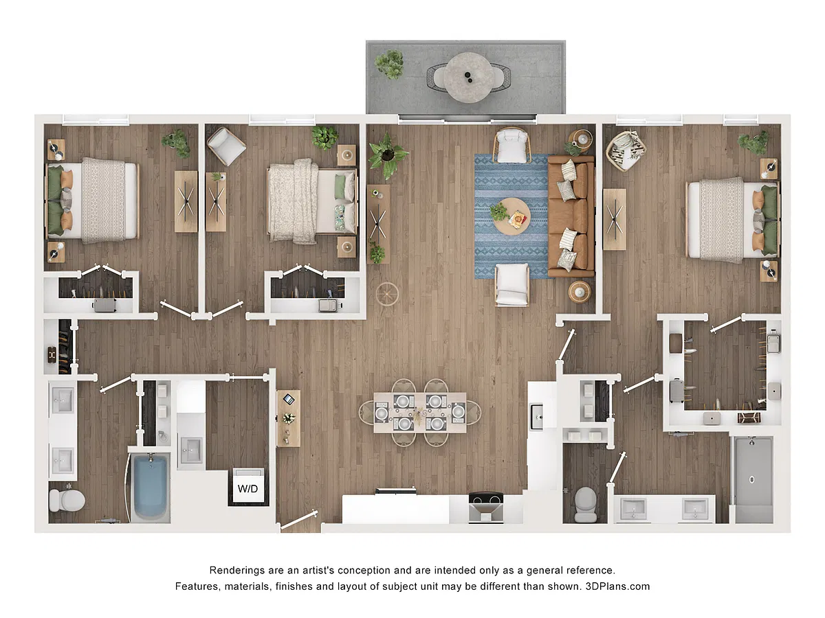 Floor plan C1