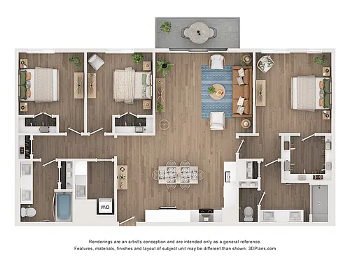 Floor plan C1