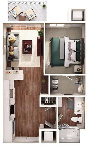 Floor plan Drexel