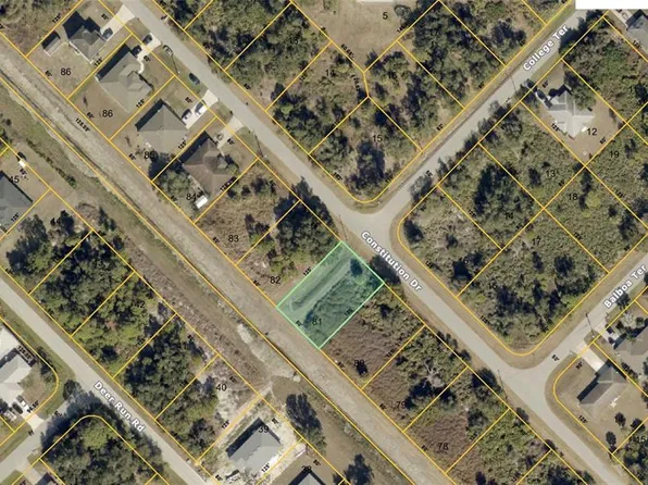 CONSTITUTION DRIVE LOT 81, NORTH PORT, FL 34291