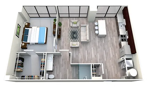 Floor plan A01
