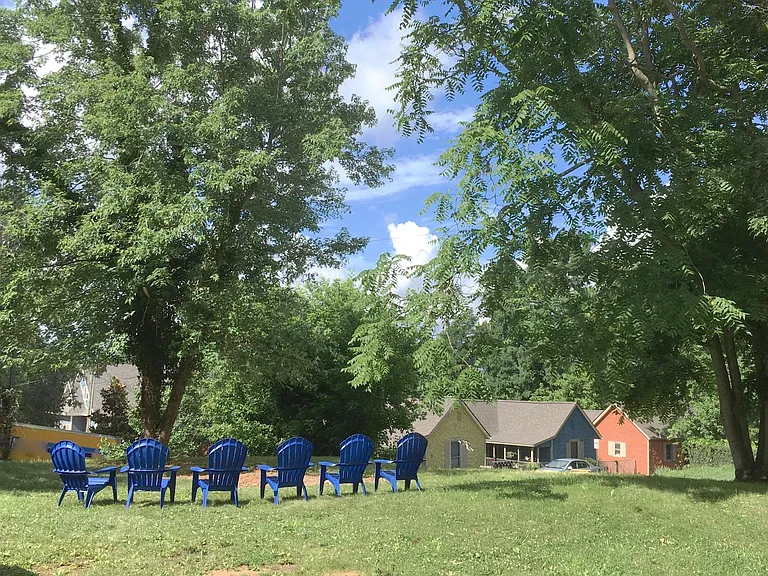 Great location for a garden.
