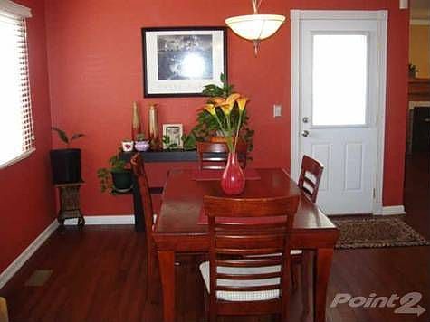 View frm Mud Rm*Spacious dininig room w/access to large deck*Trim work