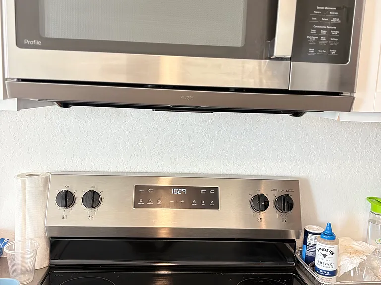 New Oven and Microwave