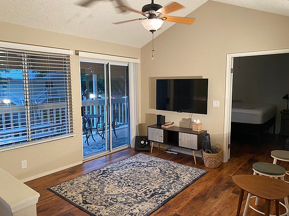 Living Room & Entrance to Primary Suite