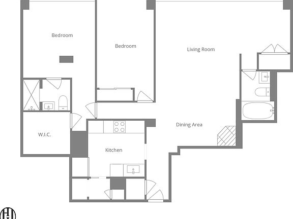 2nd image of 155 E 34th St #16UT