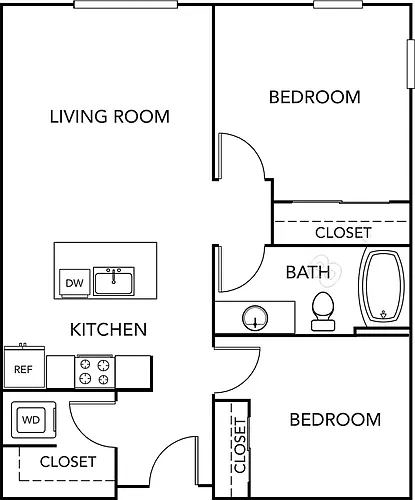Floor plan Brighton C4