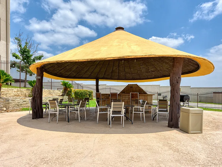 Outdoor Palapa with BBQ grills